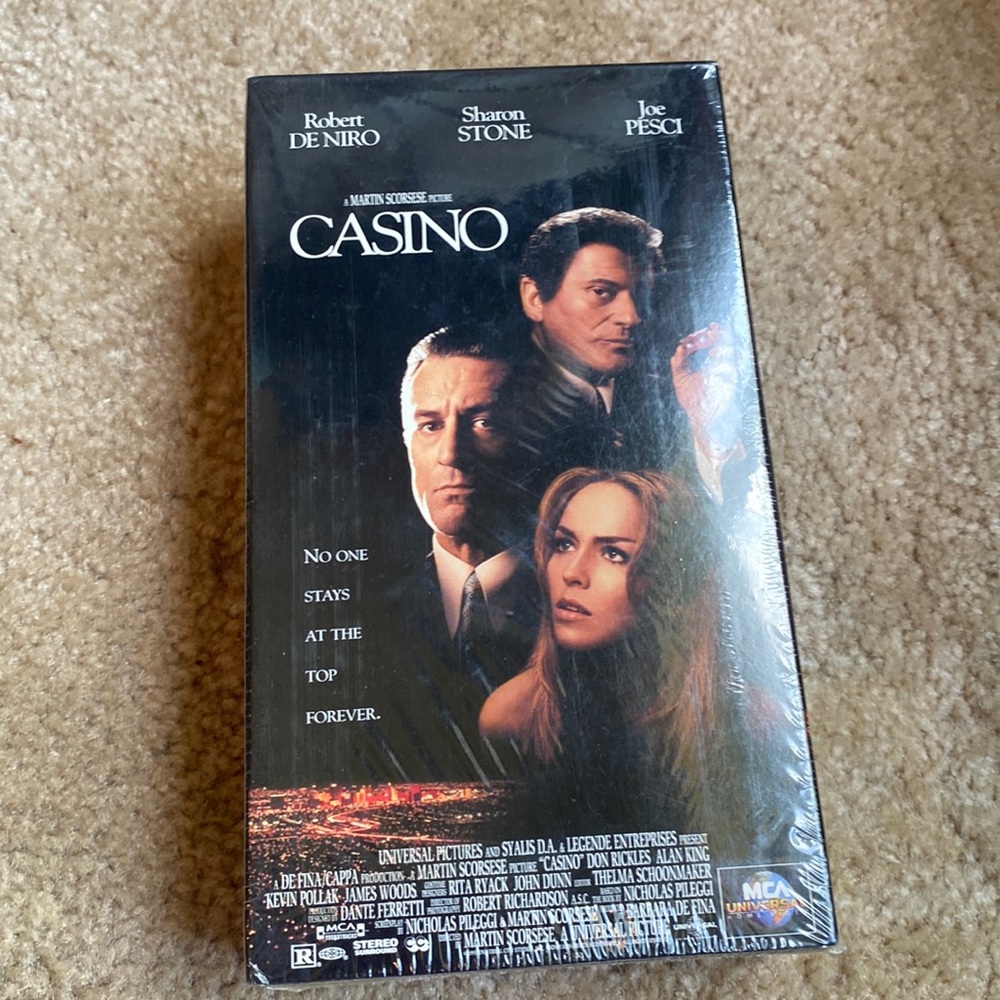 Sealed Casino VHS Tape | Casino | - Picture 1 of 3